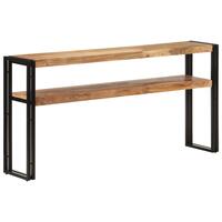 Konsolbord 150x30x75 cm massivt akacietræ