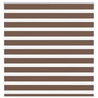 Zebragardin brun 150x100 cm stofbredde 145,9 cm polyester
