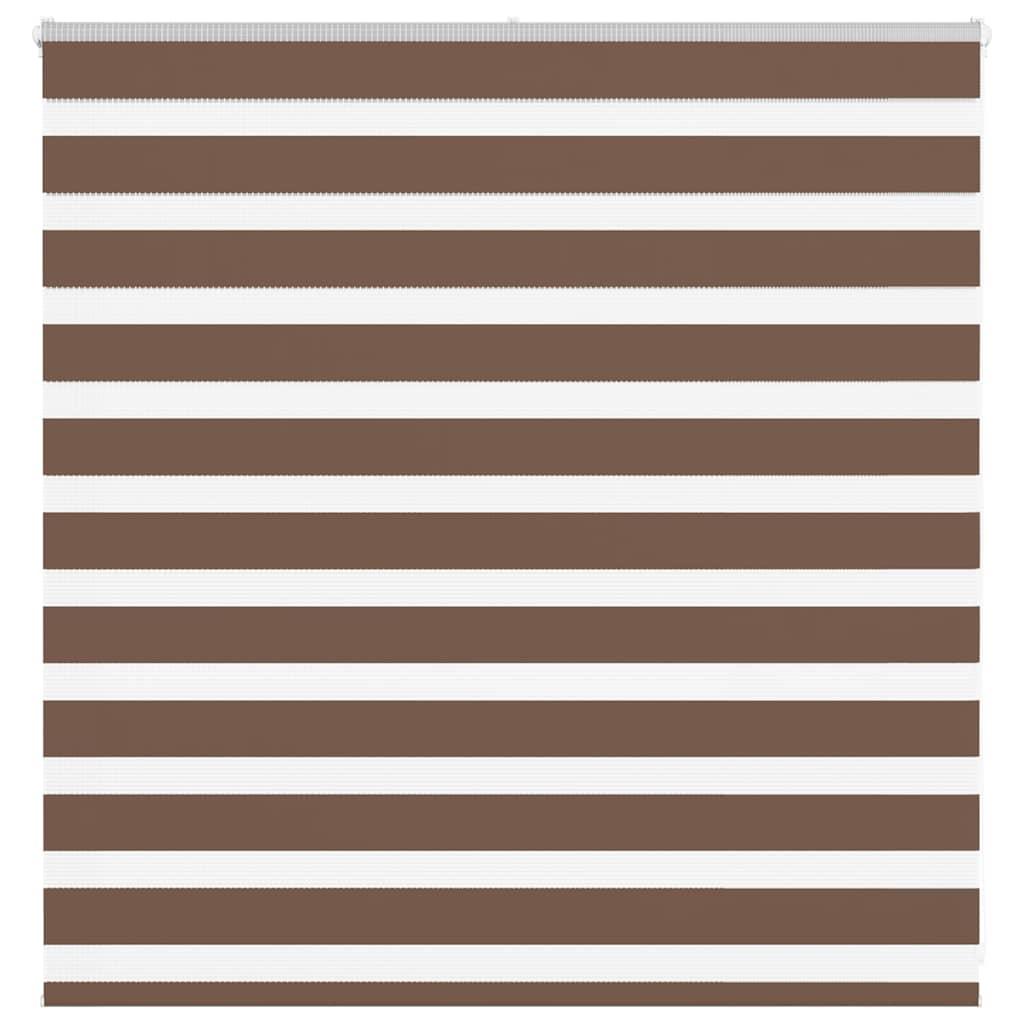 Zebragardin brun 150x100 cm stofbredde 145,9 cm polyester
