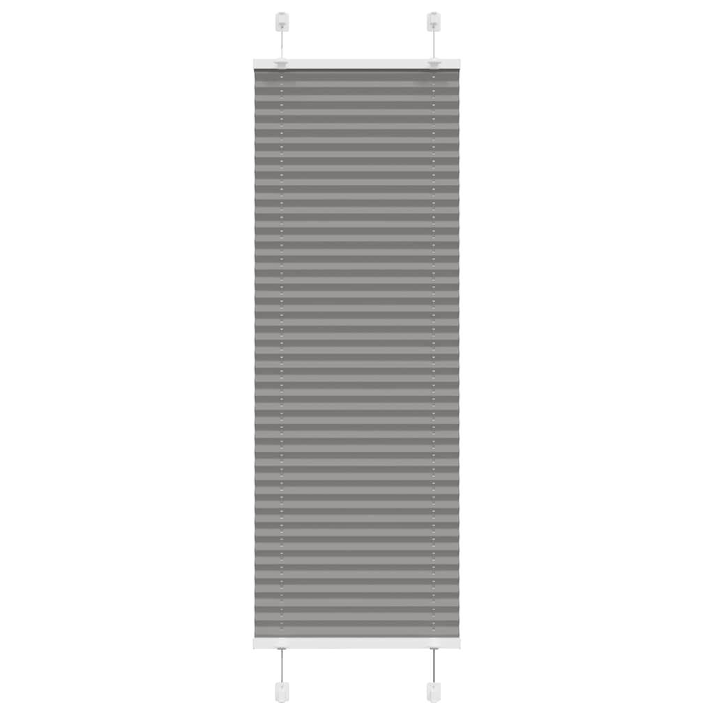 Plisségardin Antracit Stofbredde 49,4 Cm Polyester Antracitgrå - 50 x 150 cm