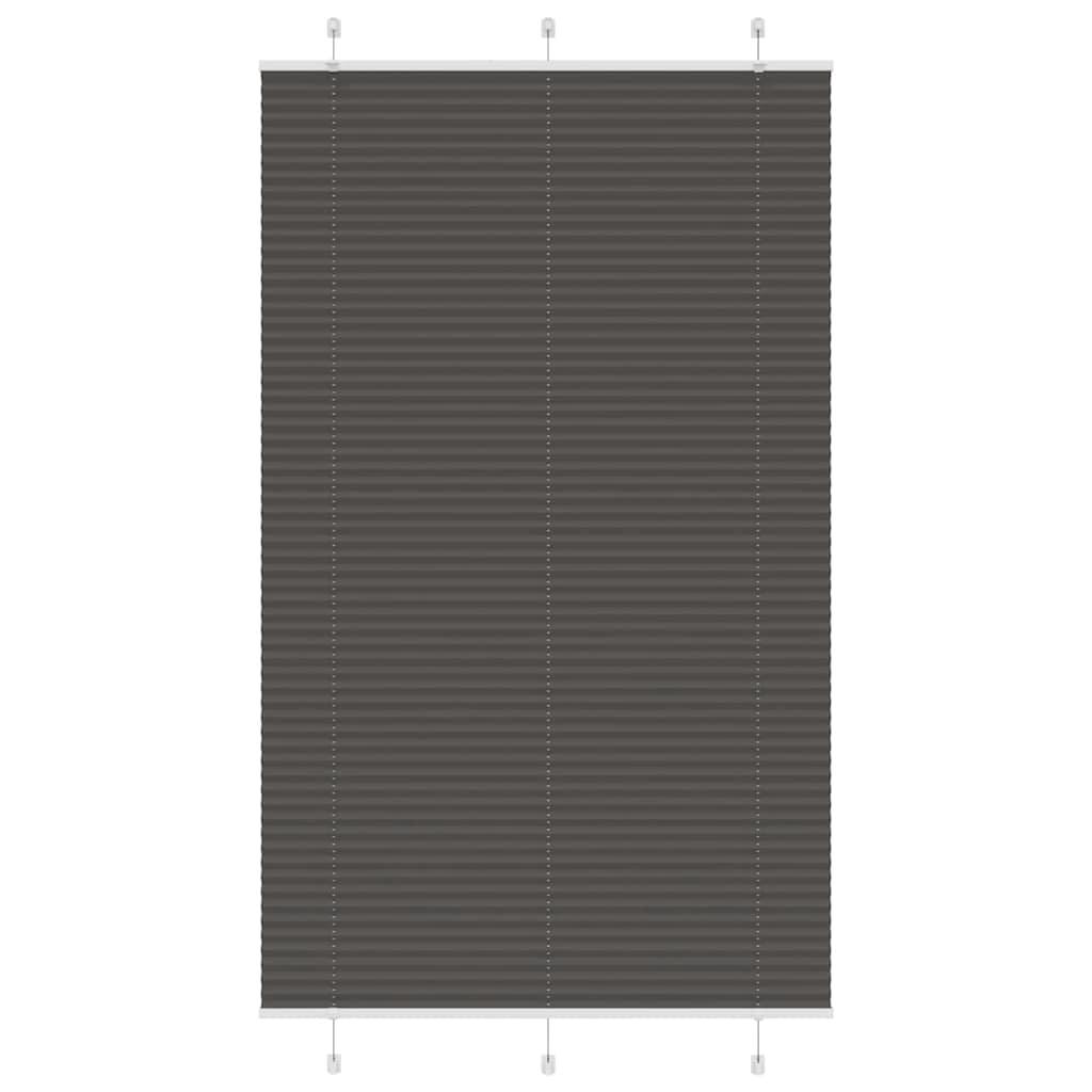 Plisségardin Stofbredde 54,4 Cm Polyester Sort - 120 x 200 cm
