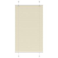 Plisségardin fløde 75x100 cm Stofbredde 74,4 cm Polyester