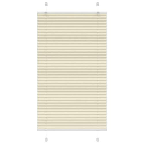 Plisségardin fløde 75x100 cm Stofbredde 74,4 cm Polyester