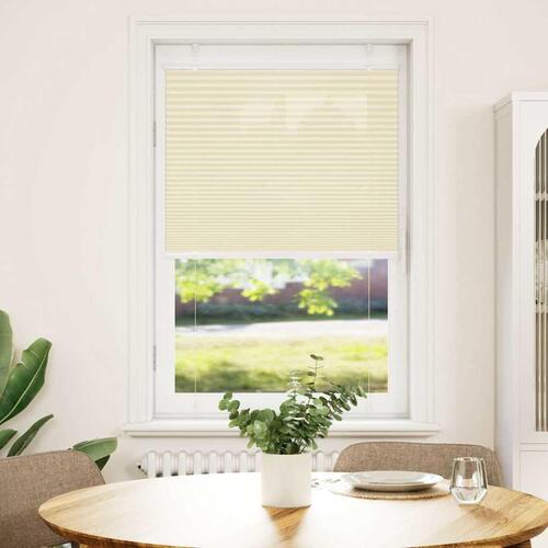 Plisségardin fløde 75x100 cm Stofbredde 74,4 cm Polyester