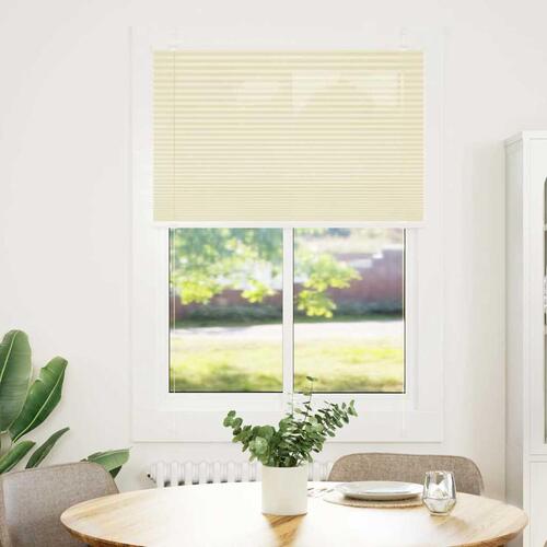 Plisségardin fløde 85x100 cm Stofbredde 84,4 cm Polyester