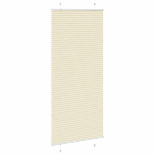 Plisségardin fløde 95x200 cm Stofbredde 94,4 cm Polyester