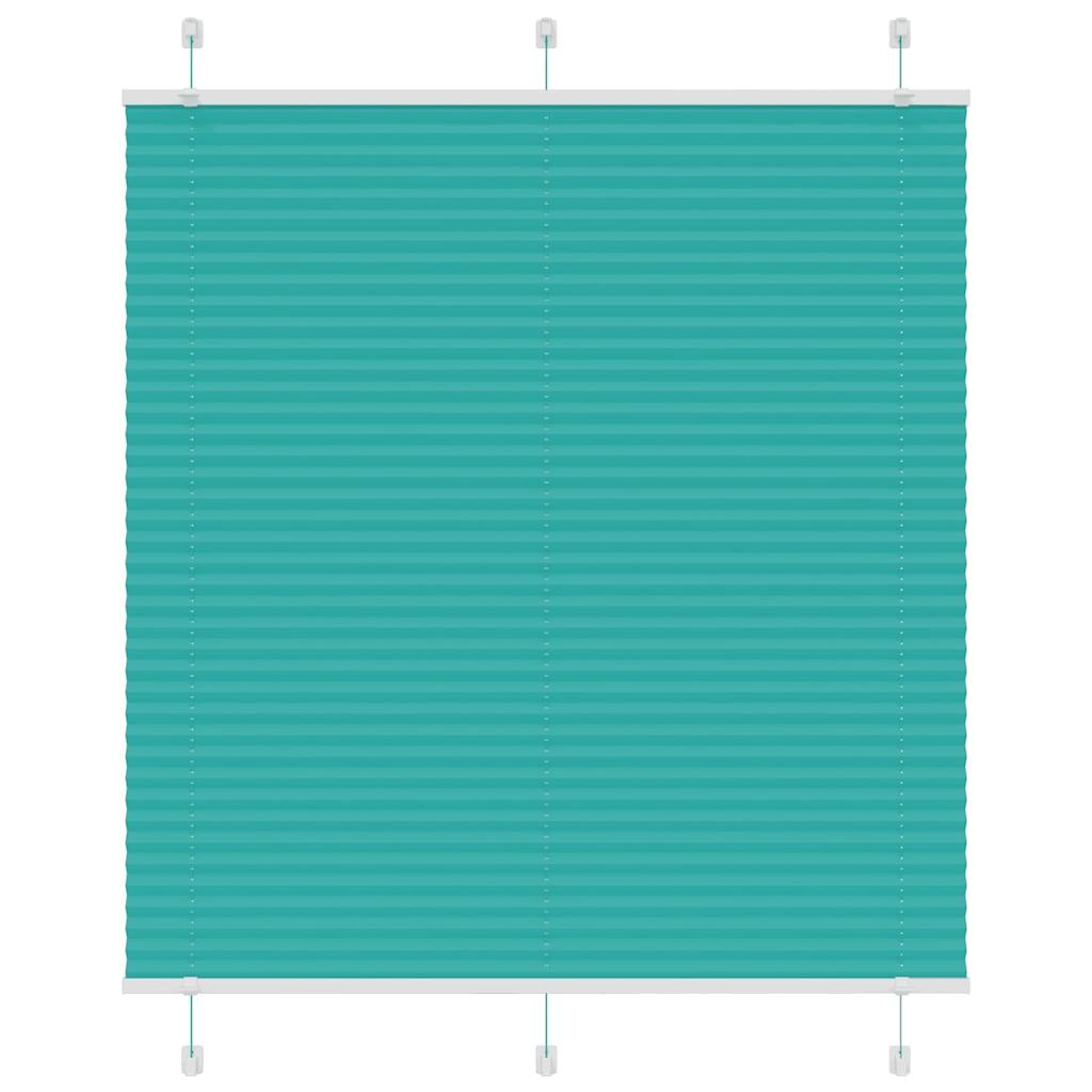 Plisségardin Benzin Grøn 120x150cm Stofbredde 119,4cm Polyester