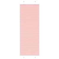 Plisségardin Lyserød 75x200 cm Stofbredde 74,4 cm Polyester