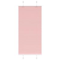 Plisségardin Lyserød 65x150 cm Stofbredde 64,4 cm Polyester