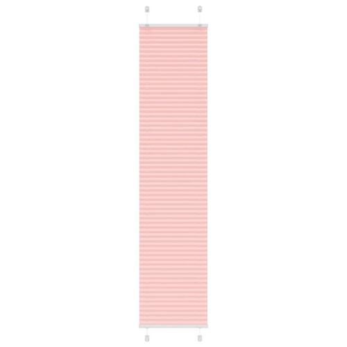 Plisségardin Lyserød 50x200 cm Stofbredde 49,4 cm Polyester