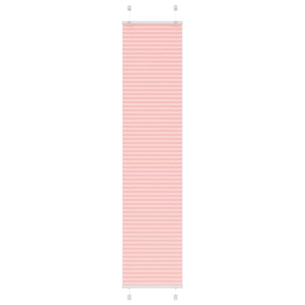 Plisségardin Lyserød 50x200 cm Stofbredde 49,4 cm Polyester