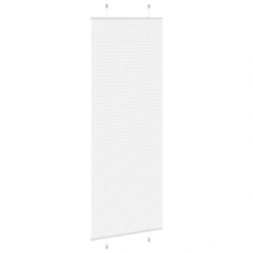 Plisségardin hvid 70 x 200 cm