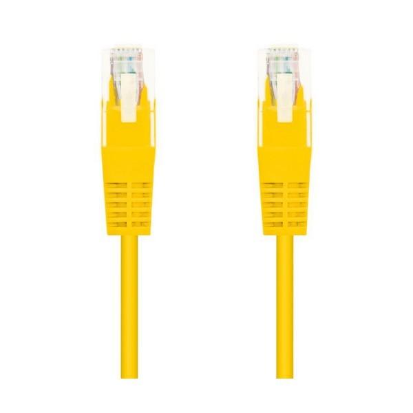CAT 6 UTP kabel NANOCABLE 10.20.040 - Gul - 0,5 m