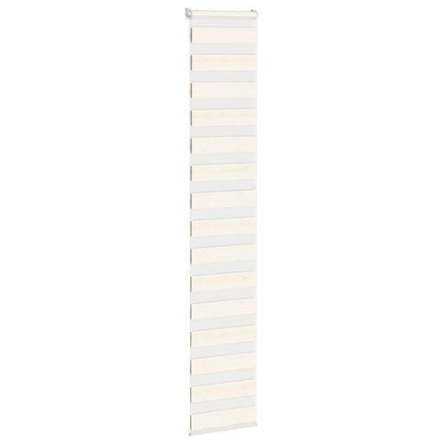 Zebragardin marmorbeige 40x230 cm stofbredde 35,9 cm polyester