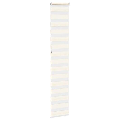 Zebragardin marmorbeige 40x230 cm stofbredde 35,9 cm polyester