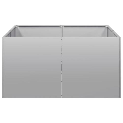 Plantekasse 80x80x40 cm galvaniseret stål