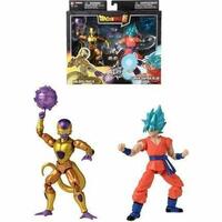 Action Figurer Dragon Ball Super Dragon Stars: Golden Frieza vs Super Saiyan Blue Goku 17 cm