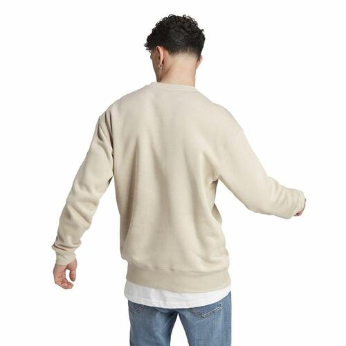 Sweaters uden Hætte til Mænd Adidas All Szn Hvid Beige XL