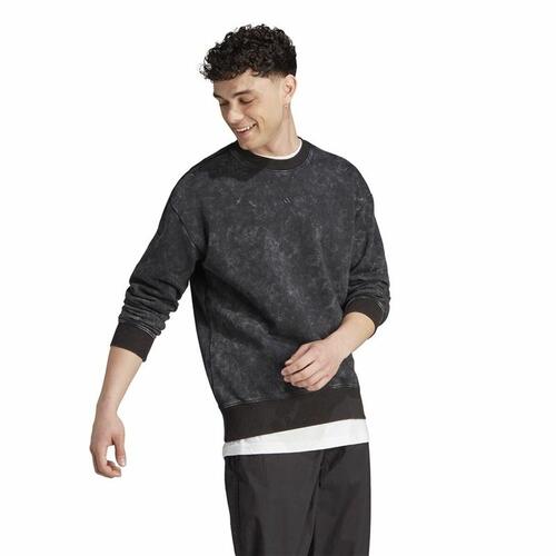 Sweaters uden Hætte til Mænd Adidas All Szn Grå M