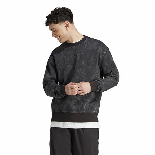Sweaters uden Hætte til Mænd Adidas All Szn Grå S