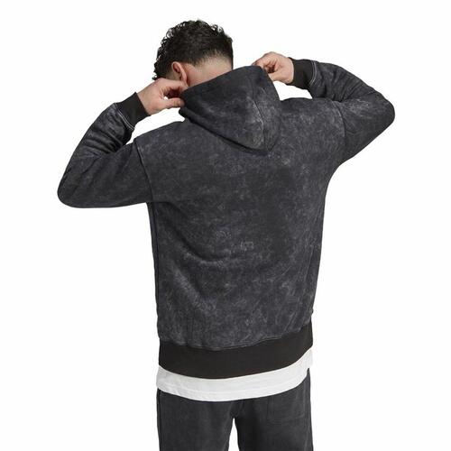 Hættetrøje til Mænd Adidas All Szn Sort Grå M