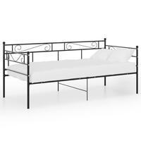 Sengestel til sovesofa 90x200 cm metal sort