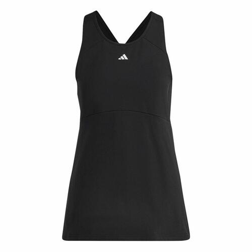 Kortærmet T-shirt til Kvinder Adidas Studio Sort XS