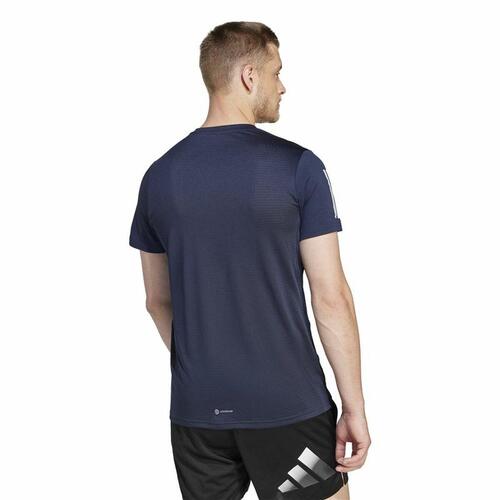 T-shirt Adidas Own The Run Blå L