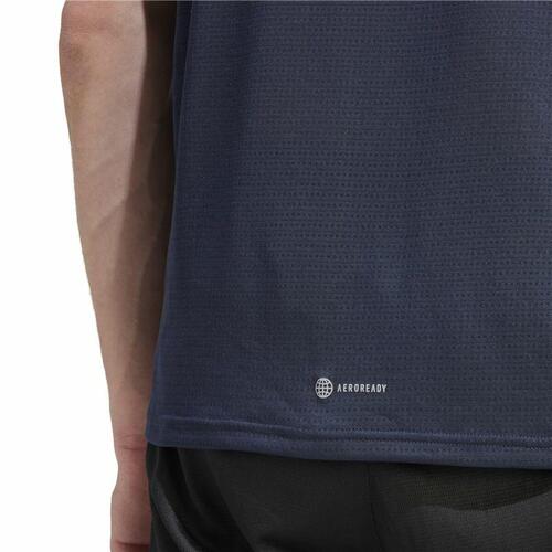 T-shirt Adidas Own The Run Blå L