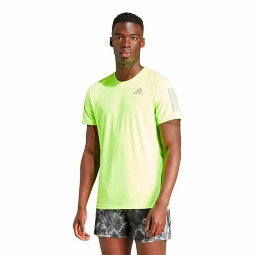 T-shirt Adidas Own The Run Limegrøn XL