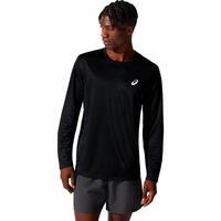 Langærmet T-shirt til Mænd Asics Core LS Sort XL