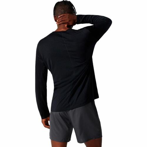 Langærmet T-shirt til Mænd Asics Core LS Sort XL