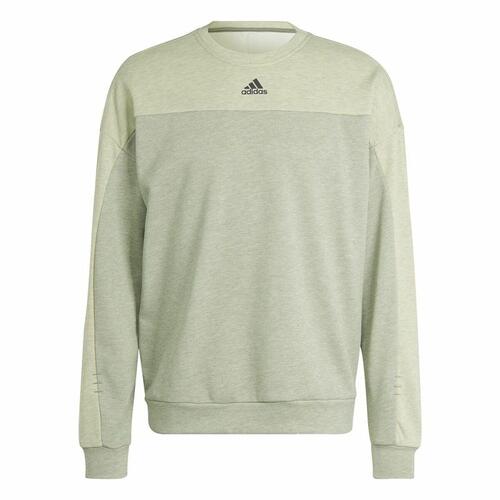 Sweaters uden Hætte til Mænd Adidas Mel Crw Beige XS
