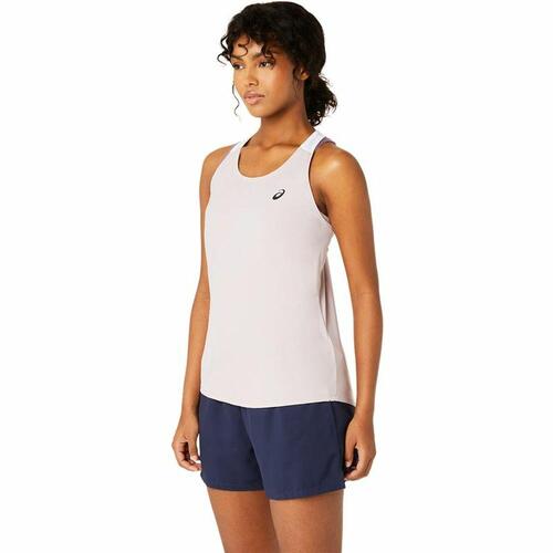 Tank top kvinder Asics Court Tank Tovtrækning Pink XS