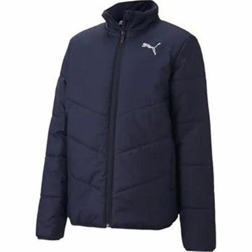 Sportsjakke til børn Puma Padded Blå Marineblå 7-8 år