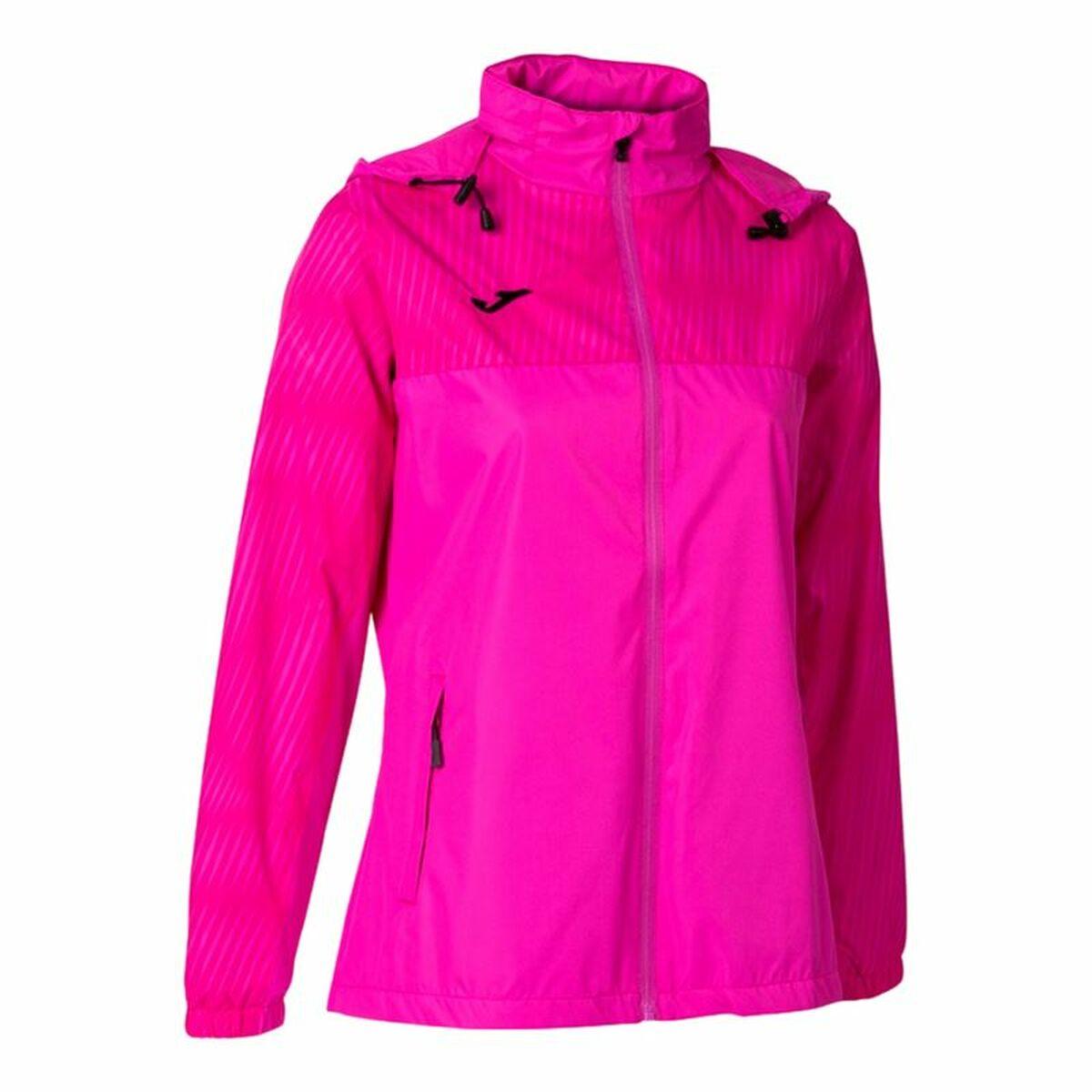 Joma Sport Montreal regnfrakke til dame - Pink (M)