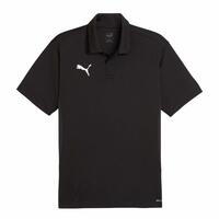 Kortærmet Polotrøje Puma Individual Padel Sort L