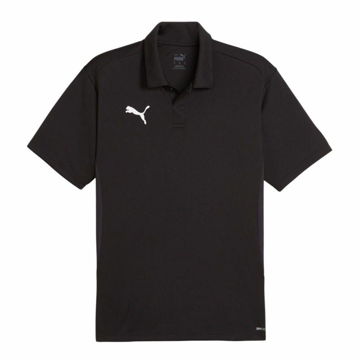 Kortærmet Polotrøje Puma Individual Padel Sort L