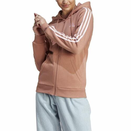 Sportsjakke til damer Adidas 3 Stripes Koral 2XS