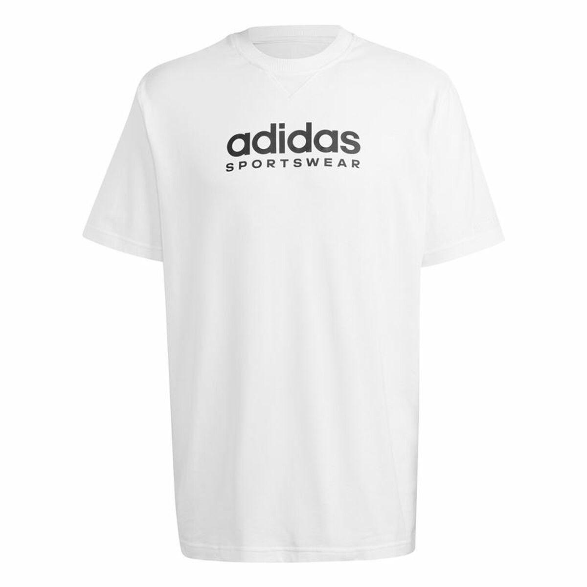 Adidas kortærmet T-shirt til mænd - Hvid (S)
