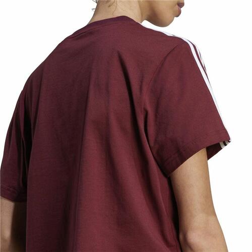 Kortærmet T-shirt til Kvinder Adidas 3S Cr Brun 2XS