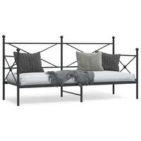 Daybed uden madras 75x190 cm stål sort