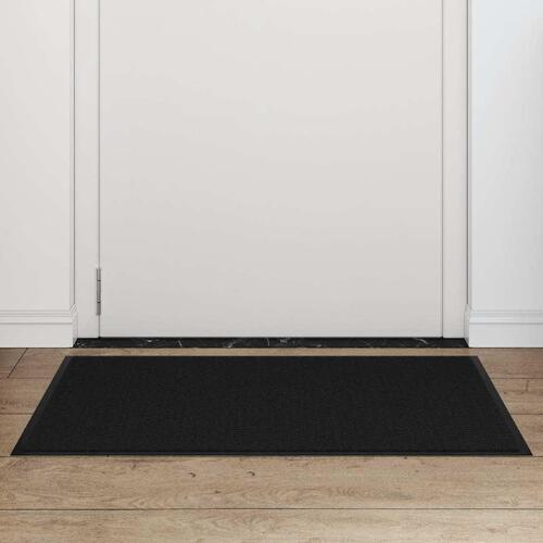 Dørmåtte 60x90 cm sort