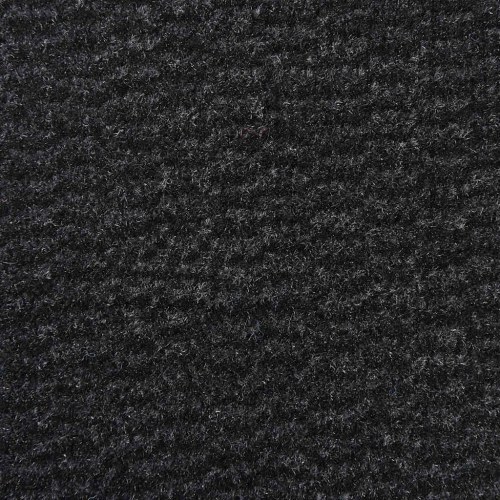 Dørmåtte - sort 115 × 200 cm, skridsikker og vaskbar