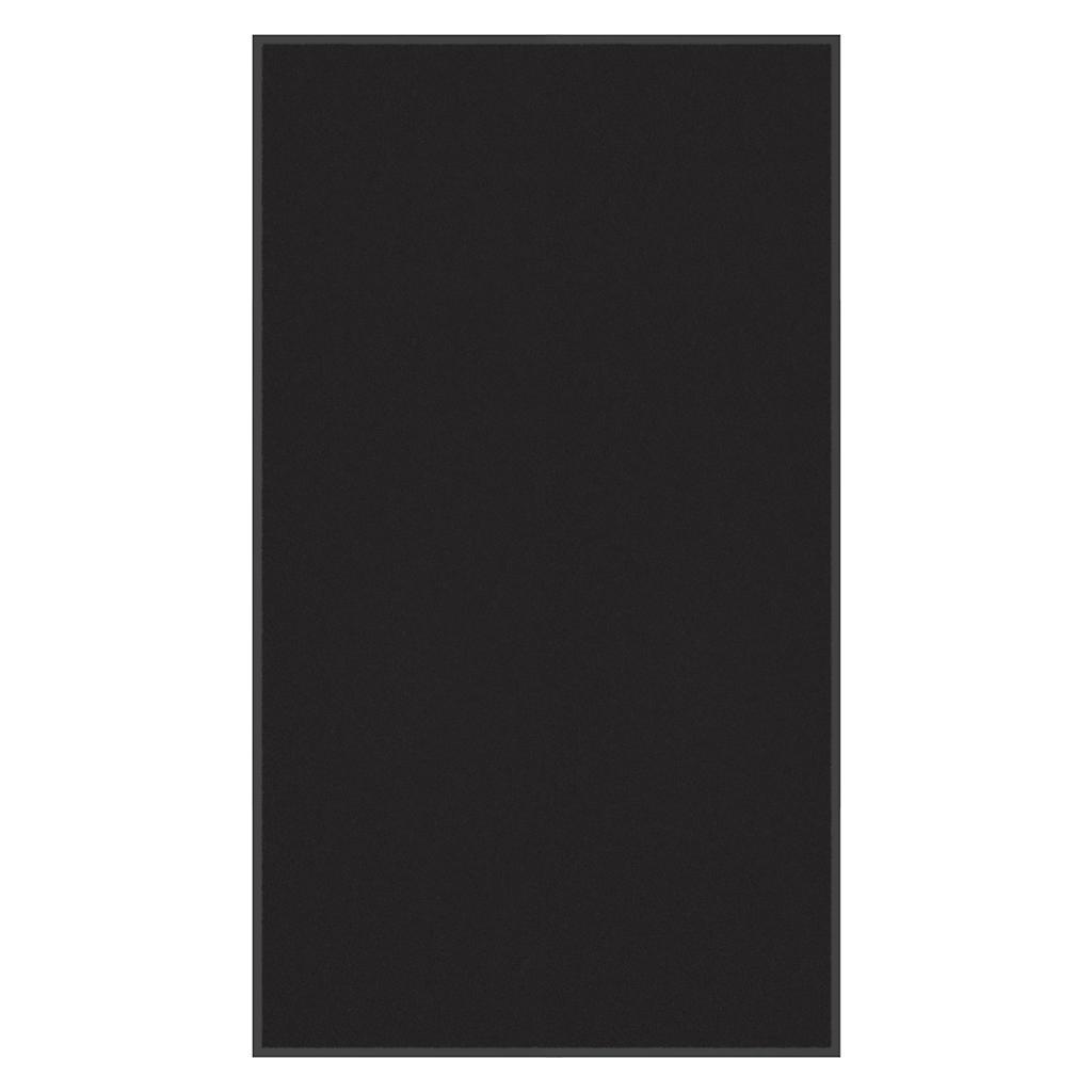 Dørmåtte Sort 115x200 cm billede