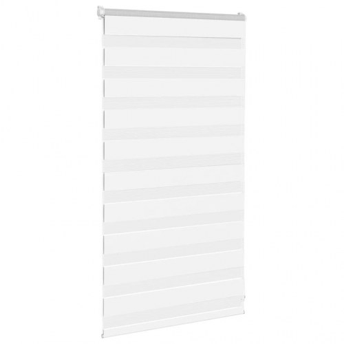 Zebragardin hvid 75 x 100 cm