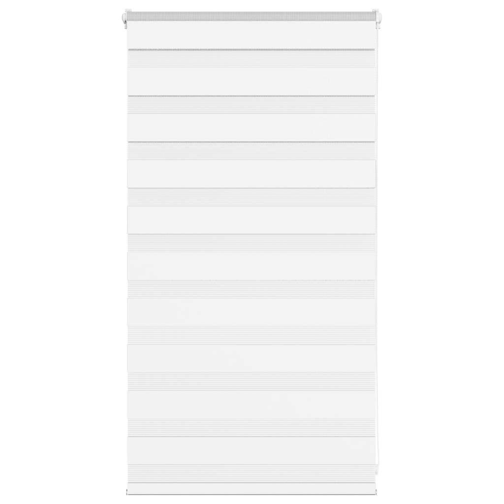 Zebragardin hvid 85x100 cm stofbredde 80,9 cm polyester