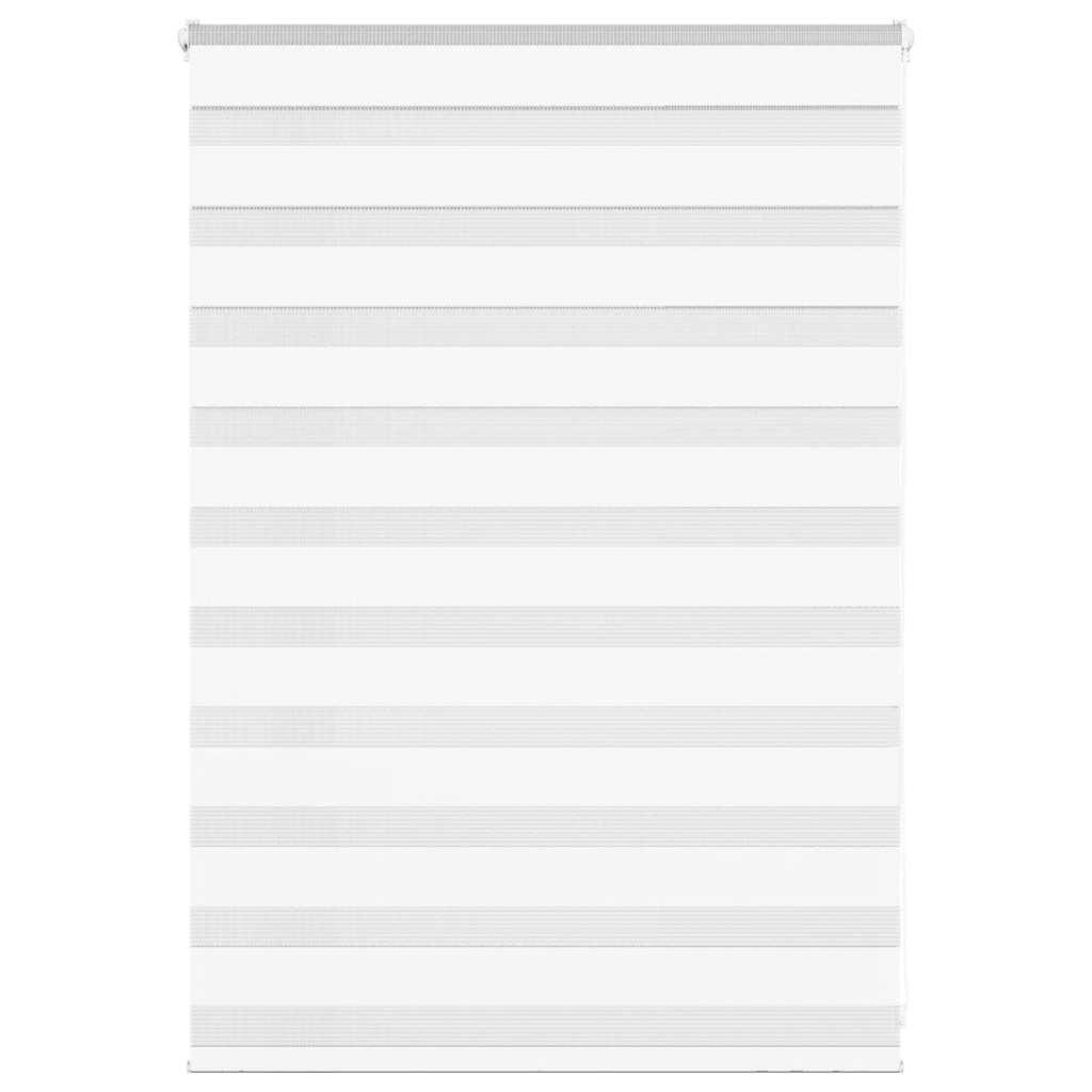 Zebragardin hvid 105x100 cm stofbredde 100,9 cm polyester