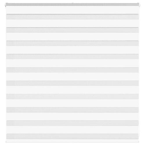 Zebragardin hvid 150x100 cm stofbredde 145,9 cm polyester