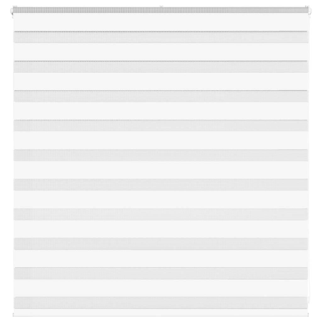 Zebragardin hvid 150x100 cm stofbredde 145,9 cm polyester